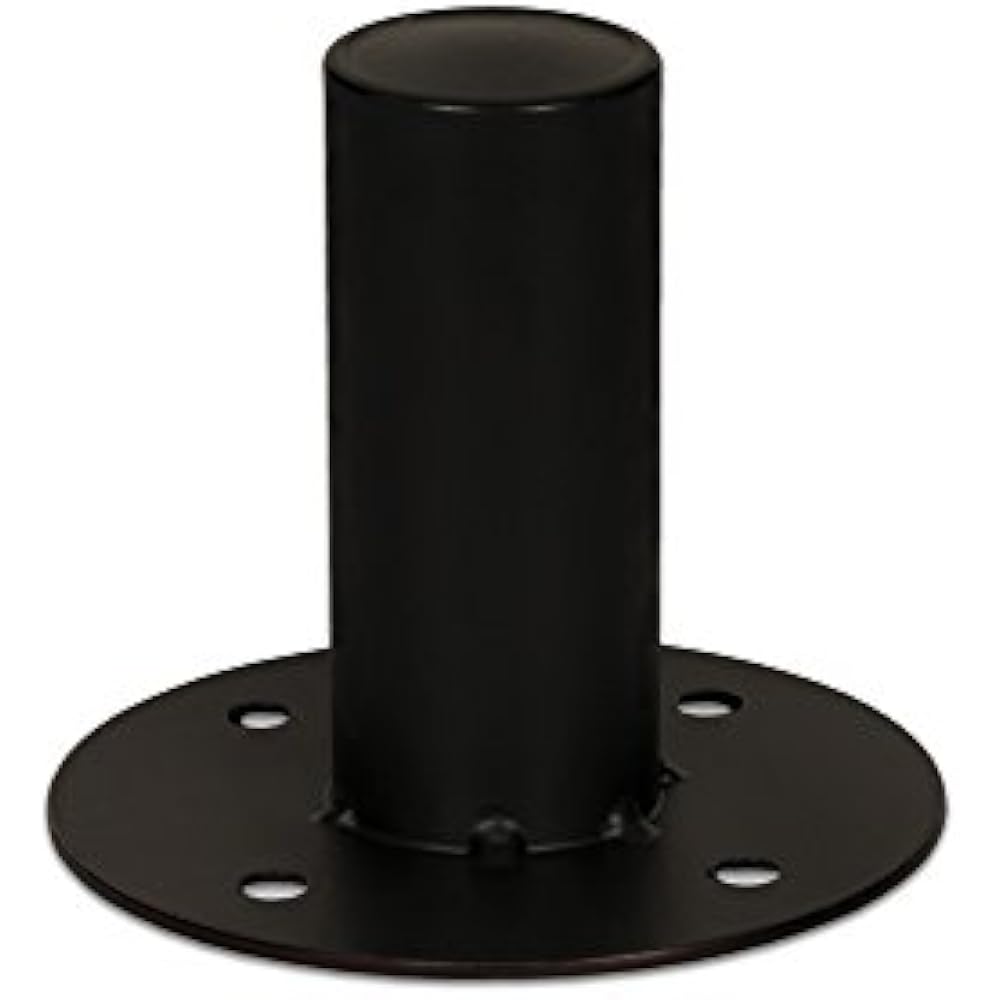 Speaker HiFi & HT Stand Top Hat 2 Pole Mount Black (TH44