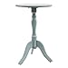 Decor Therapy Simplify Round Pedestal Accent Table, 24