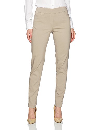 SLIM-SATION Womens Pant, Stone, 8