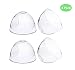 Replacement Feeding Bottle Caps for Comotomo Baby Bottles, 5 Ounce and 8 Ounce (4 Pack)