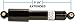 (2) Club Car DS 1981-Up Gas And Electric Golf Carts | Standard Front Shock
