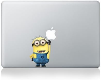 Faithion Minion Decal Sticke Removable for Macbook 13 Notebook Stickers Cartoon Skin Sticker Decal for Mac