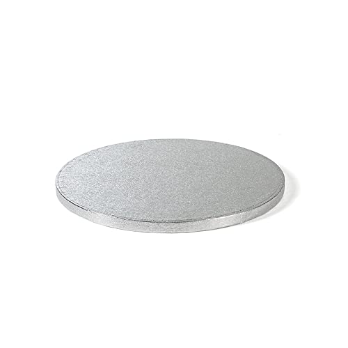 Decora 0931200 CAKEBOARD SILVER Ø 15 X H 1,2 CM 8 INCH