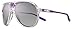 Nike MDL. 245 Sunglasses, Clear/Laser Purple, Grey with Violet Flash Lens
