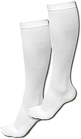 ASRocky Graduated Compression Socks (1 Pair) Calf High Below Knee Men Women Leg Foot Ankle Heel Support Pain Relief Stockings