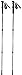 Bafx Products - 2 Pack - Anti Shock Hiking/Walking/Trekking Trail Poles - 1 Pair, Silver