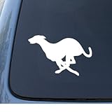 GREYHOUND - Car, Truck, Notebook, Vinyl Decal Sticker #1269 | Vinyl Color: White