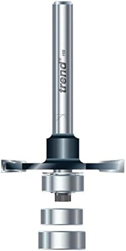 Trend Trade Biscuit Jointer Router Cutter, 1/2 Inch Shank, 37.2mm Cut Diameter, Tungsten Carbide Tipped, TR35X1/2TC