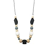 Silicone Baby Teether Necklace for Moms and Baby - Non-toxic, BPA-Free, Stylish, Trendy, Great For Soothing Teething Babies, Great Gift For Other Moms