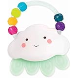 B. toys by Battat â€“ Rain-Glow Squeeze â€“ Light-Up Cloud Rattle for Babies 3 Months +