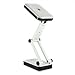 GREENERY*/Portable Eye Protection LED Desk Lamp,Reading Light,Foldable &Rechargeable,2 Brightness Settings (white, 24 LEDs) Package Includes: 1 *Portable Foldable LED Desk Lamp 1 *Power Cord