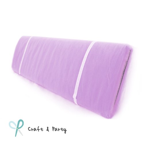 Ak trading tulle bolt, 54" wide x 40 yd, lavender