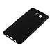 Galaxy A5 (2016) Case, JAMMYLIZARD Ultra Slim Silicone Jelly Back Cover for Samsung Galaxy A5 (6) 2016, Black