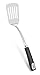Internet’s Best Stainless Steel Spatula with Rubber Grip | Heavy Duty Kitchen Turner | Cooking Baking Flipping Grilling Frying Pancake Spatula