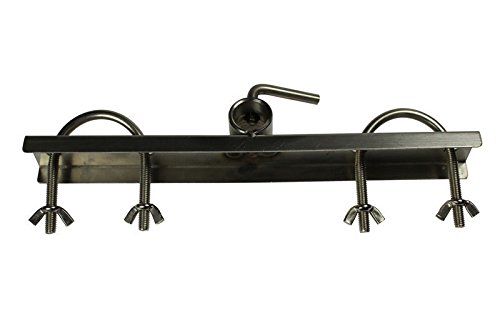 SunshineBBQs Stainless Steel HOG ROAST SPIT LEG BRACKET