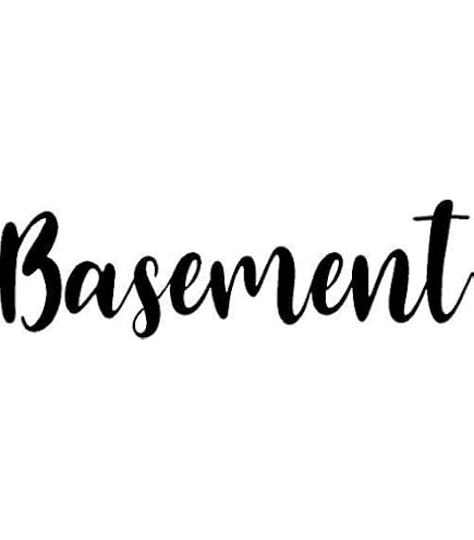 Pantry Restroom Closet Door Vinyl Decal - Black Matte, Easy Apply, Customizable 2-Word Text (4x8 Inches) - View #3