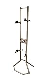 gearup Platinum Steel 2-Bike Freestand Storage Rack, Red/Grey