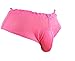 aishani Sissy Pouch Panties Men's Bikini Briefs Gay Underwear Sexy for Men S-XXL (L, Pink)