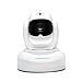 iFamCare Helmet: 1080P Full HD Wi-Fi Smart Digital Home Video Monitor for iPhone & Android with Air Sensor, Night Vision, Built-in Laser, White