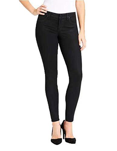 Jessica Simpson Ladies' Coated Skinny Jean (Black, 8)