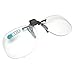 Daiso Japan Optical Clip-on Flip-up Magnifying Reading Glasses +2.50 Diopter