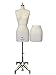 PGM Female Half Body Dress Form with Flat Hip and Collapsible Shoulders Size 4 (602)
