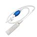 SunGrow Aquarium Gravel Cleaner Kit with Priming Bulb – 2-Minutes to Assemble – Facilitates Frequent Water Changes – No Need to Remove Fish or Plants – Perfect for Cleaning Small Fish Tanksthumb 1
