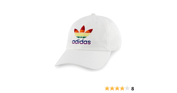adidas Men's Relaxed Rainbow-Logo Hat 