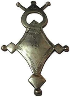 Handcrafted African Tuareg Berber Cross Pendant Niger Ethnic Tribal Jewelry