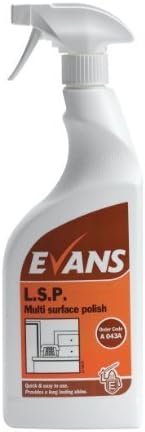 Evans Vanodine L.S.P. Multi Surface Polish RTU 750ml - Case of 6 by Evans Vanodine