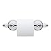 MODONA Toilet Paper Holder - White Porcelain & Chrome - Arora Series - 5 Year Warrantee