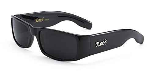 Locs Mens Original Gangster Sunglasses Black Hardcore Shades 9006