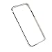Silver iPhone X Slim Aluminum Bumper Case (NO Back) Apple iPhoneX 10 (2017) Flexible Soft Silicone Metal Frame 2in1 Cell Phone Cover [Support Wireless Charging] for 5.8inch iPhone X Case