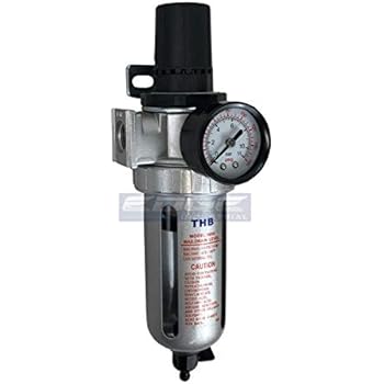 NANPU ARF4000 1/2" NPT Compressed Air Filter Regulator Combo Piggyback