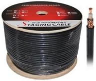 500ft 24AWG Unbalanced Guitar Cable, Braid Shield - Distributed by NAC Wire and Cables