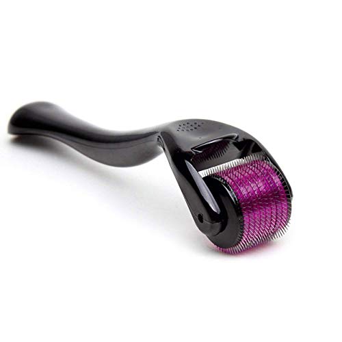 YMR Beauty Skin Care Facial Derma Roller: Professional Grade Beauty Skin Care Device for Home Use, Titanium 540 Microneedles 1.5mm for Face and Skin Plus Case