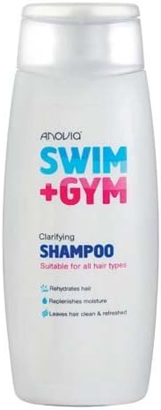 Anovia Swim+gym Anti Chlorine & Salt Moisturizing Shampoo Pack Of 6 200ml Bottle