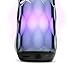 Axess SPBL1095 Bluetooth Crystal LED Wireless Speaker, Night Light Wireless Speaker, 8 Lighting Styles & Colors, Handsfree, AUX/TF Card Inputs, Rechargeable Battery & USB Charger