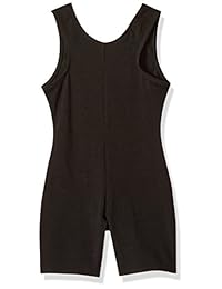 Jacques Moret - Biketard para niña, diseño de guepardo con corazones y logotipo de diamantes de imitación, inserciones de color y elásticos brillantes