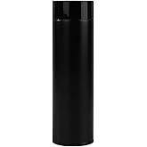 17 oz Water Bottle Stainless Steel Thermoses - Insulated Vacuum, Leak Proof, Keeps Drinks Hot/Cold - Ideal for Coffee, Tea, Water - Black