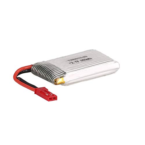 2PCS 3.7V 600mAh JST Plug Li-po Battery for X5C X5SW RC Drone Quadcopter Aircraft UAV Spare Part Accessories Model