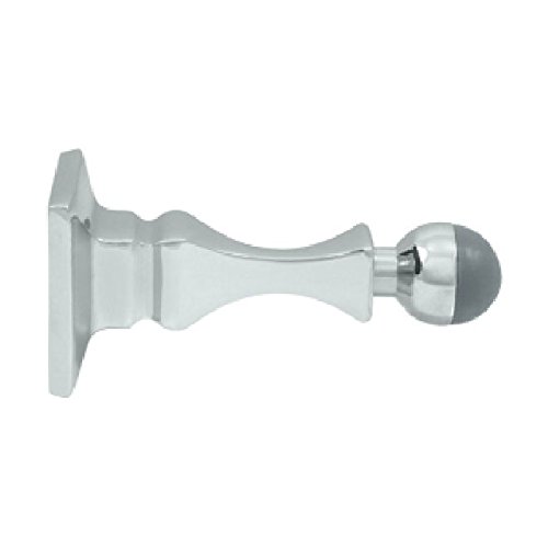 Deltana BDH35U26 Solid Brass 3 1/2-Inch Baseboard Door Bumper