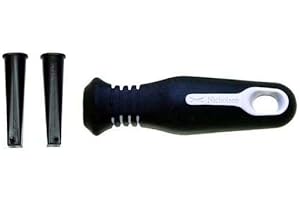 Nicholson Ergonomic Rubber File Handle with Inserts, 4-1/2" Length (Pack of 1)