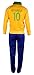 Fan Kitbag Brazil Neymar Jr #10 Kids Soccer Tracksuit All Youth Sizes ✓ Neymar Jr #11 Soccer Track Jacket Top ✓ Kids Soccer Track Pants ✓ GIFT READY Packaging ✓ (YM 8-10 Years Old, Neymar Jr #10)