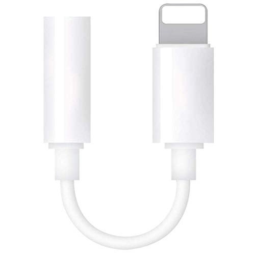 YWHYMA Adapter Headphone Jack Dongle Compatible Phone 7/7Plus/8/8Plus /X/XS max.Earphone to 3.5mm Jack Aux Audio Stereo Adaptor Connector Cable Accessories Female Converter Compatible iOS 12