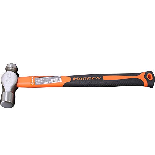 Harden 590114 Ball Pein Hammer with Fibreglass Handle 450 Gram