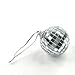 VANVENE 18 pcs 1.8 Inch Disco Ball Mirror Party Christmas Xmas Tree Ornament Decoration with Fastening Strap