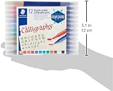Staedtler 3005 TB12 Double-Ended Calligraphy Pen Assorted Colours 12 Pack view 5