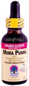 Réponse de la nature - Muira Puama Root alcool bio - 1 oz.