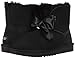 UGG Women's W GITA Bow Mini Fashion Boot, black, 9 M US